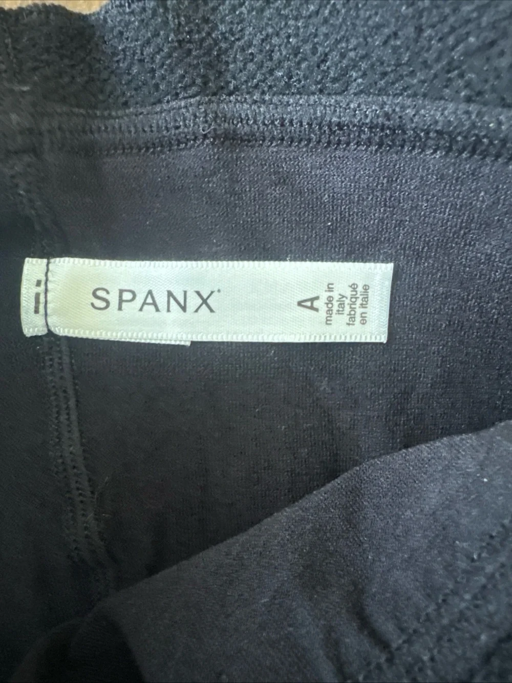 SPANX Lot of 7 Pantyhose & Tights Size A Nude Black Blue Control Top Sheer